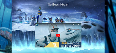 Screenshot van de website